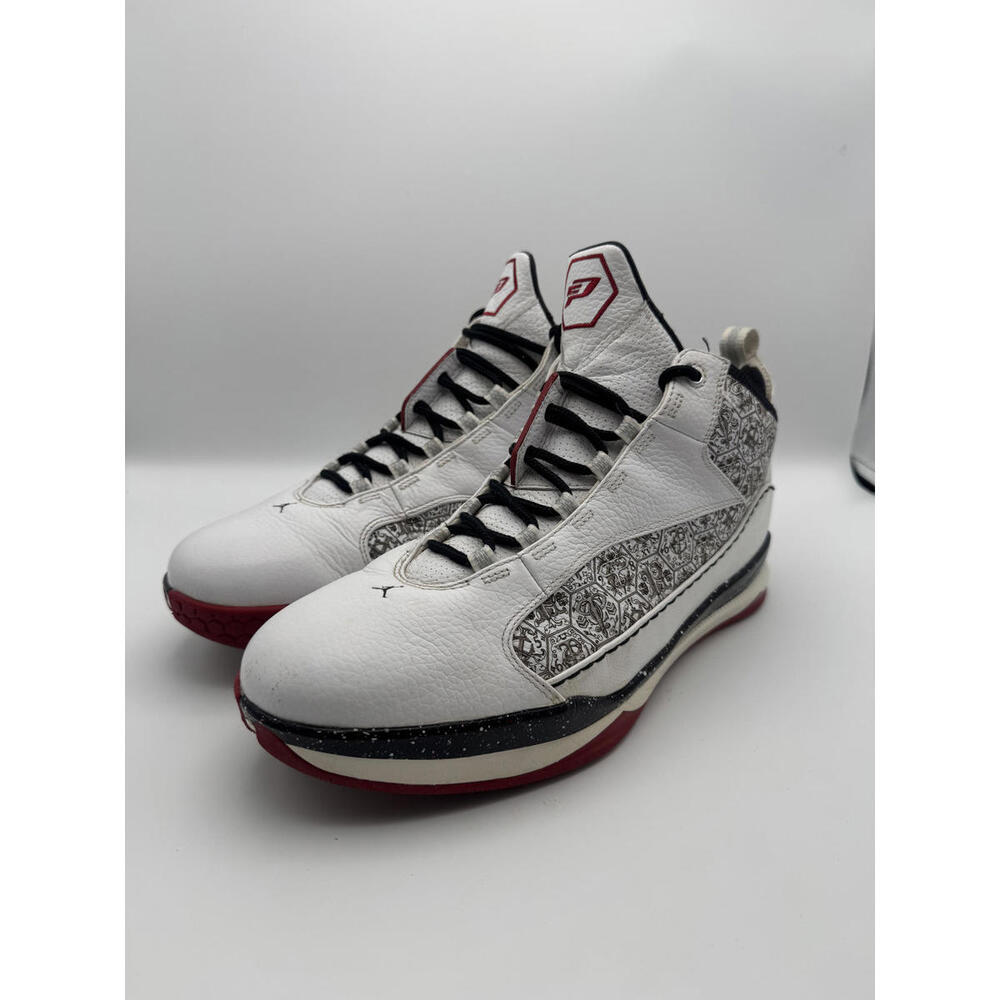 Jordan CP3 White Black Varsity Red Graffiti Men’s Size 11